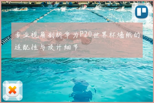 专业视角剖析华为P20世界杯墙纸的适配性与设计细节