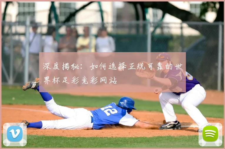 深度揭秘：如何选择正规可靠的世界杯足彩竞彩网站