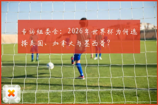 专访组委会:2026年世界杯为何选择美国、加拿大与墨西哥?
